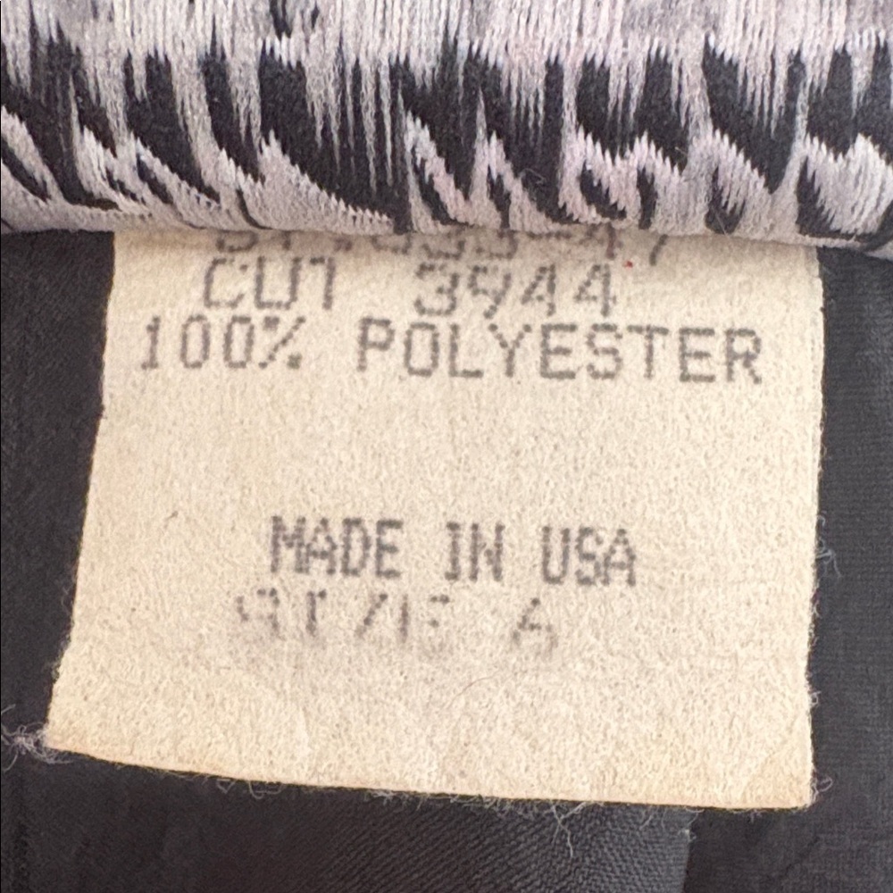 Vintage 80s 90s Joan Walters Black Jumpsuit w Shoulder Pads Elastic Waistband - Picture 5 of 5